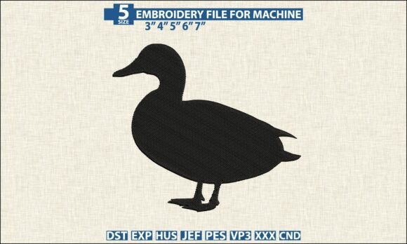 Duck Silhouette CND PES Embroidery Files: A Designer’s Real-World Review