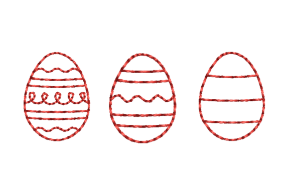 Easter Egg Outline Embroidery Bundle Review