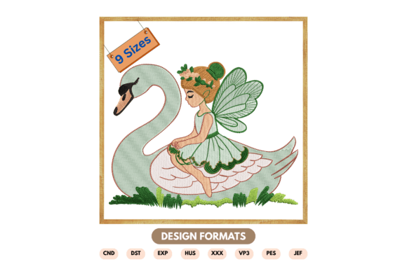 Fairy Embroidery Design: A Magical Touch for Small Shop Sellers
