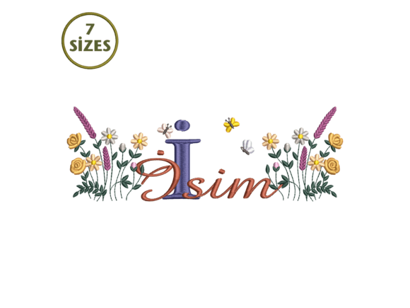 Floral Name Bouquet Embroidery Review for Etsy Sellers