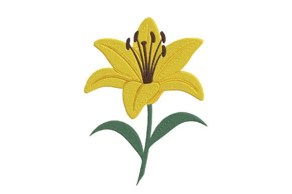 Lily Flower Embroidery Design: A Designerβs Review for Small Business Branding