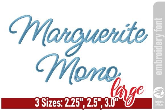 Marguerite Monoline Embroidery Font – L Review