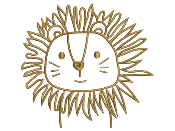 Minimal Line Lion Face Embroidery: A Designerβs Review for Boutique Apparel