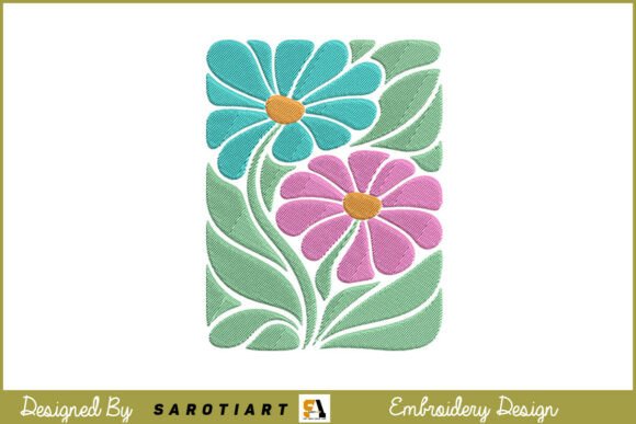 Mod Daisy Bloom Panel Embroidery Review