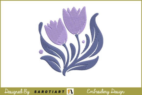 Modern Boho Flower Embroidery Design Review