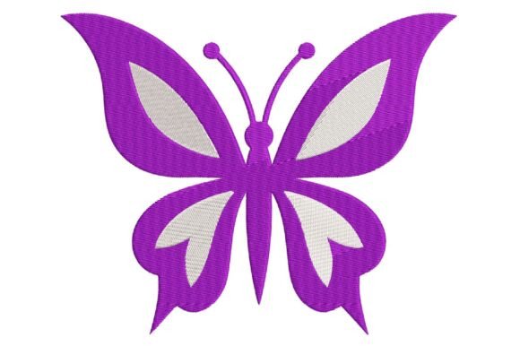 Purple Butterfly Embroidery Design: A Graceful Touch for Personalized Gifts