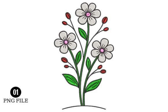 Simple Floral Embroidery Design: A Designer’s Review for Business Branding