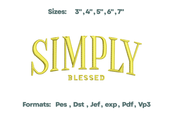 Simply Blessed Script Embroidery: A Designer’s Honest Review