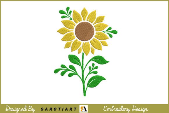 Single Boho Sunflower Design Embroidery Review
