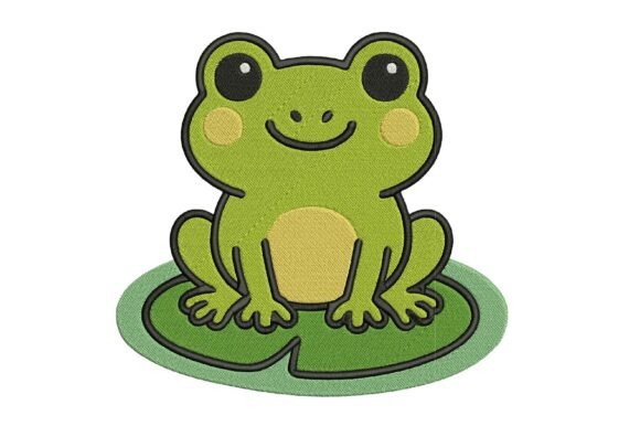 Spring Frog Embroidery Design Review