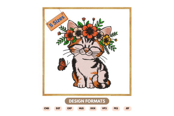 Woodland Charm in Every Stitch: A Designer’s Review of the Boho Fox with Flower Crown Embroidery Design